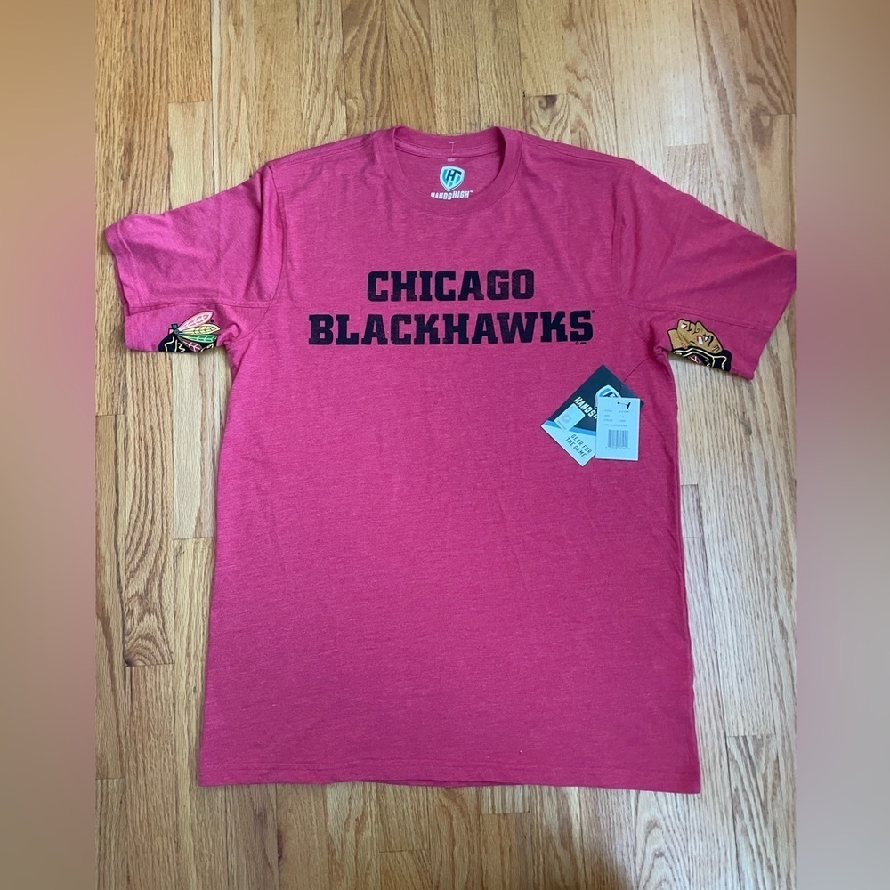 NWT! Hands High NHL Chicago Blackhawks Red Tshirt